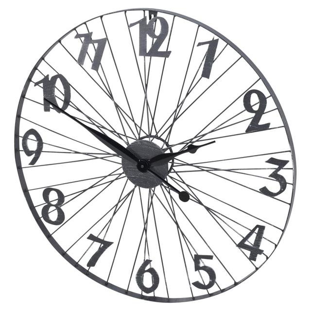 Fruitvale Metal Wall Clock Williston Forge on Productcaster.