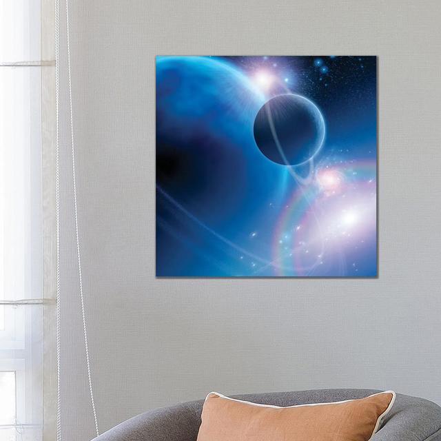 Sci-Fi Composition Of An Exosolar Planet by Bruce Rolff - Wrapped Canvas Gallery-Wrapped Canvas Giclée Metro Lane Size: 66.04cm H x 66.04cm W x 3.81cm on Productcaster.