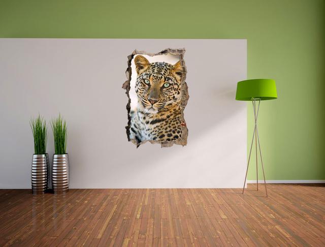 Wandtattoo Prächtiger Leopard East Urban Home Größe: 92 cm H x 62 cm B x 0,02 cm T on Productcaster.