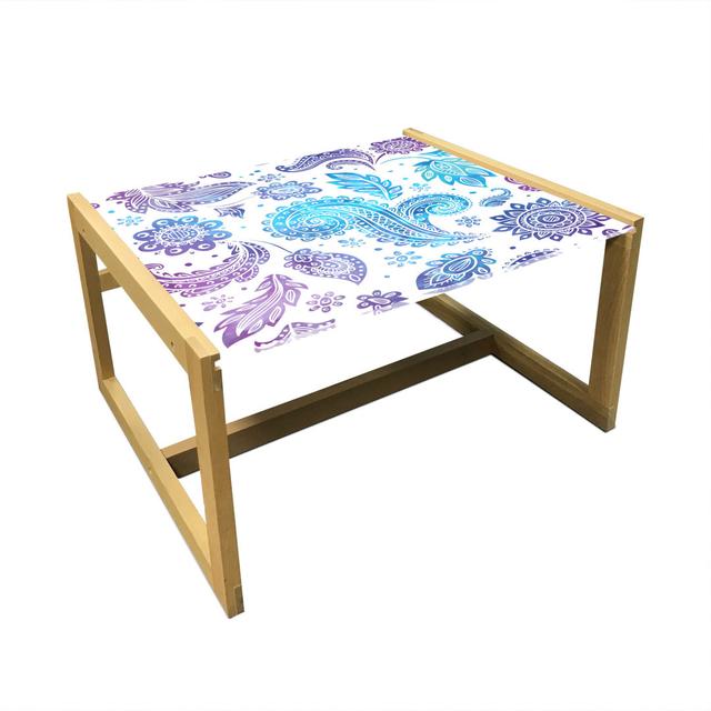 Iridiana Sled Coffee Table East Urban Home Size: 62cm H x 74cm W x 40cm D on Productcaster.