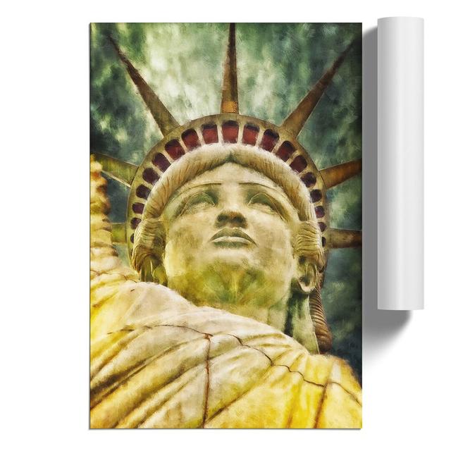 The Statue of Liberty Vol.3 - Unframed Graphic Art East Urban Home Size: 30cm H x 21cm W x 0.1cm D on Productcaster.