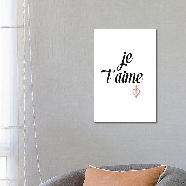 Je T'aime (I Love You Maturi Size: 66.04cm H x 45.72cm W on Productcaster.