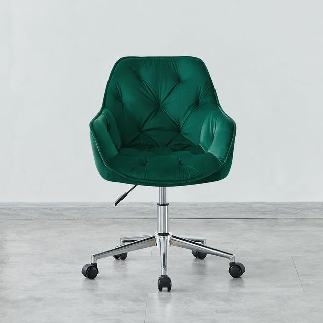 Heston Task Chair Fairmont Park Upholstery Colour: Green on Productcaster.