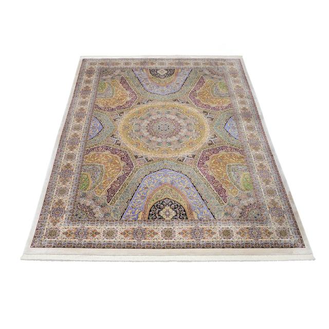 Pascoe Power Loom Green/Yellow/Blue Rug World Menagerie Rug Size: Rectangle 140 x 190cm on Productcaster.