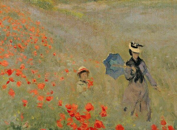 Wild Poppies, Near Argenteuil, 1873 by Claude Monet - Art Print on paper East Urban Home Size: 30cm H x 40cm W x 0.2cm D on Productcaster.