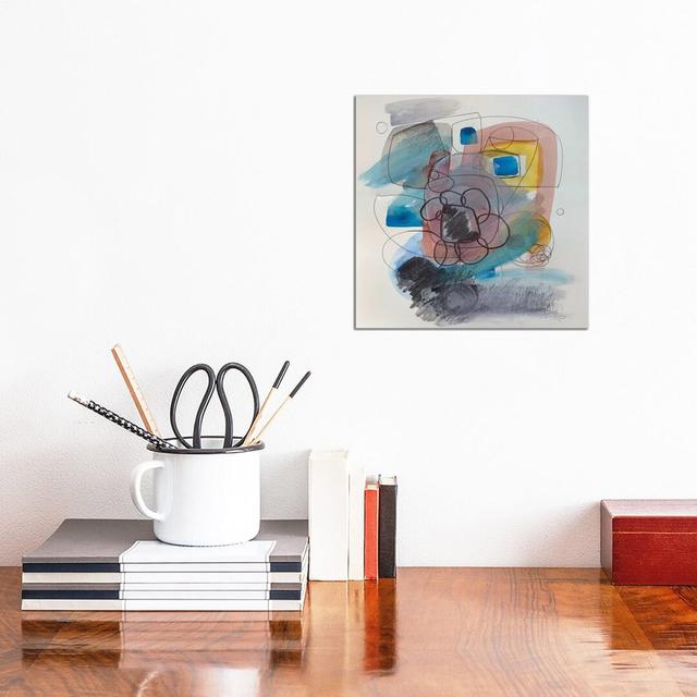 Modernist Study XV by Pamela Staker - Painting on Canvas Ebern Designs Format: Wrapped Canvas, Size: 30.48cm H x 30.48cm W x 1.91cm D on Productcaster.