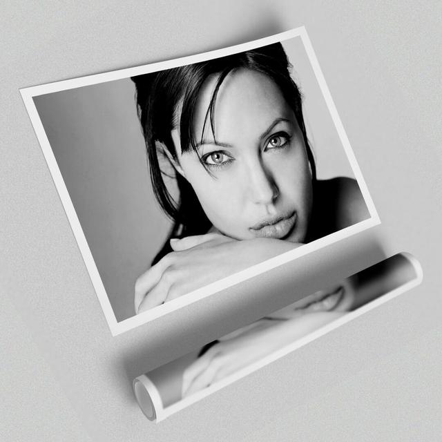 Angelina Jolie Intimate People - Photograph Print on Paper East Urban Home Size: 100cm H x 141.4cm W on Productcaster.