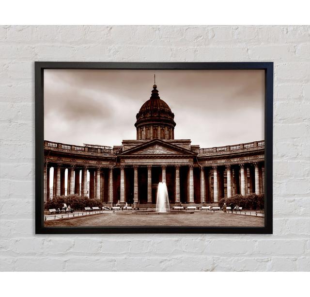 Rome Brown Framed Print Bright Star Size: 84.1cm H x 118.9cm W on Productcaster.