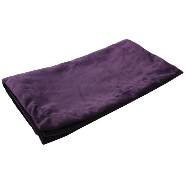 Maud 100% Polyester Bed Runner Fairmont Park Colour: Purple, Size: 50cm H x 165cm W on Productcaster.