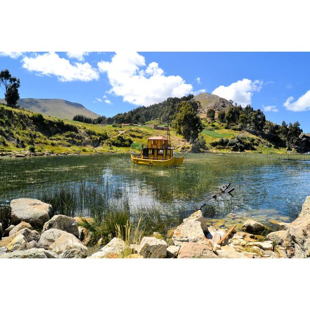 Titicaca Lake - Wrapped Canvas Photograph Alpen Home Size: 20cm H x 30cm W on Productcaster.