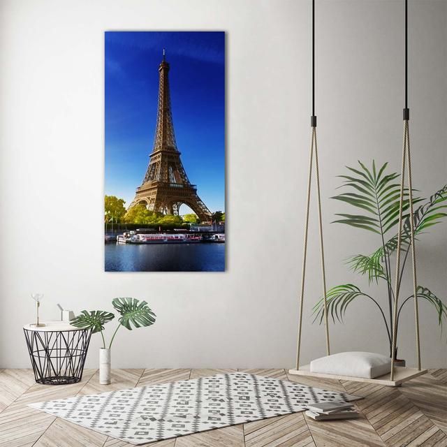 Eiffel Tower Paris - Wrapped Canvas Art Prints Ebern Designs on Productcaster.