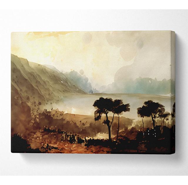 Joseph Mallord Turner Lake Geneva In Montreux - Wrapped Canvas Art Prints Alpen Home Size: 66cm H x 106.6cm W x 10cm D on Productcaster.