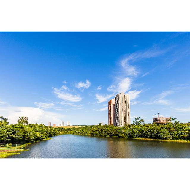 Ribeirao Preto City Park - Print 17 Stories Size: 80cm H x 120cm W x 1.8cm D on Productcaster.