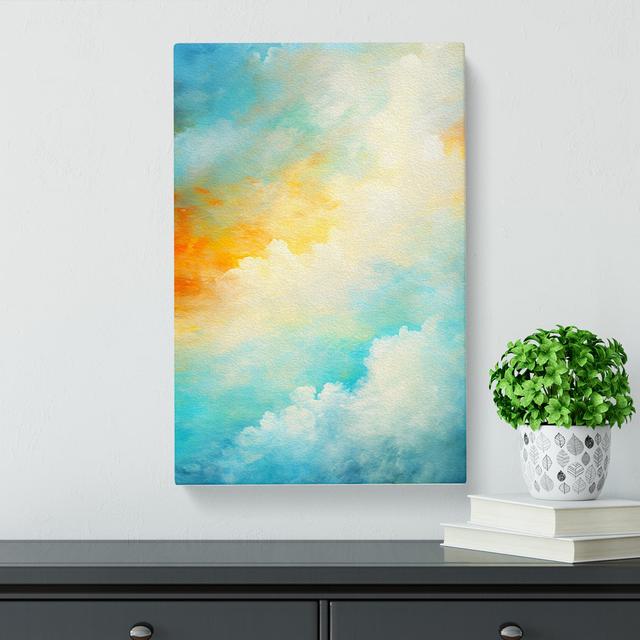 Cloudy Sky Abstract - Art Prints 17 Stories Size: 50cm H x 35cm W x 3cm D on Productcaster.