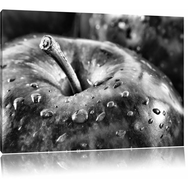 Leinwandbild Apfel in Monochrom East Urban Home Größe: 70 cm H x 100 cm B on Productcaster.