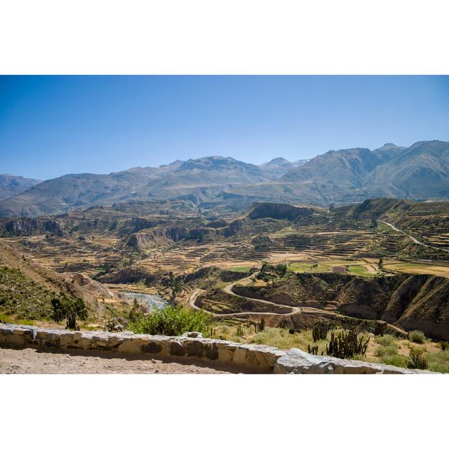 Lenihan Colca Canyon - Wrapped Canvas Photograph Alpen Home Size: 30cm H x 46cm W x 3.8cm D on Productcaster.