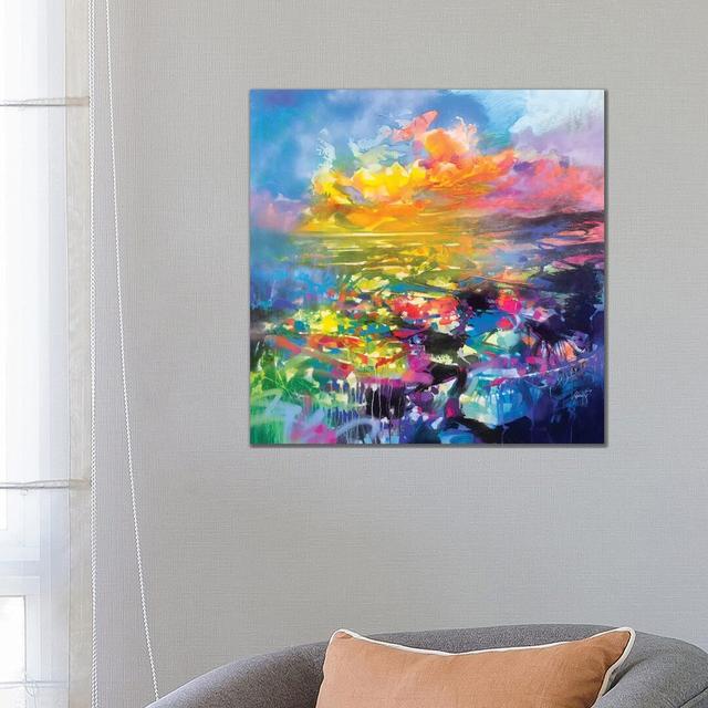 Fluid Resonance III by Scott Naismith - Wrapped Canvas Painting Metro Lane Size: 66.04cm H x 66.04cm W x 1.91cm D on Productcaster.