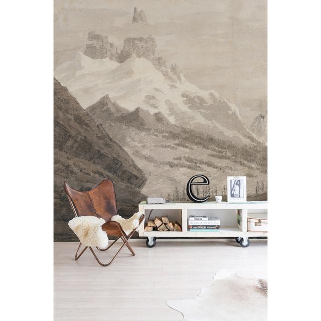 Madely 2.5m x 2.5m Matte Mural Union Rustic Size: 250 x 104cm on Productcaster.