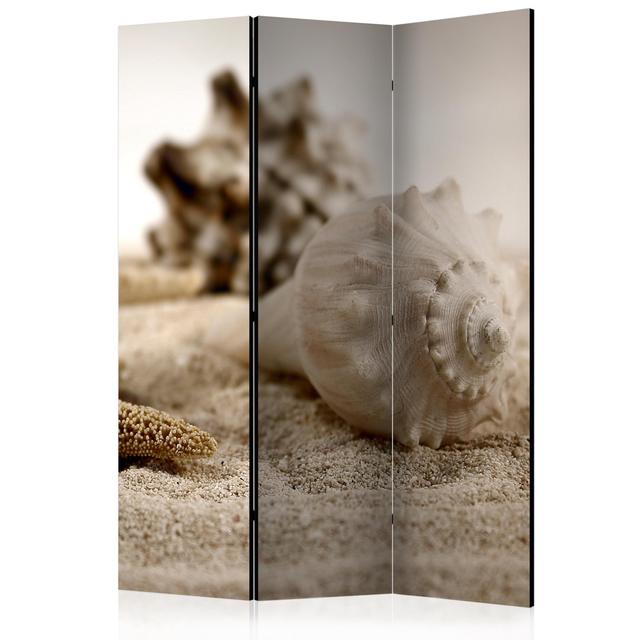 Room Divider - Beach And Shell [Room Dividers] East Urban Home on Productcaster.