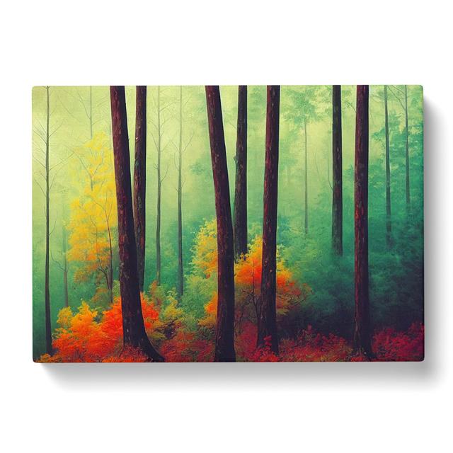 Forest Vol.7 - Wrapped Canvas Graphic Art Alpen Home on Productcaster.