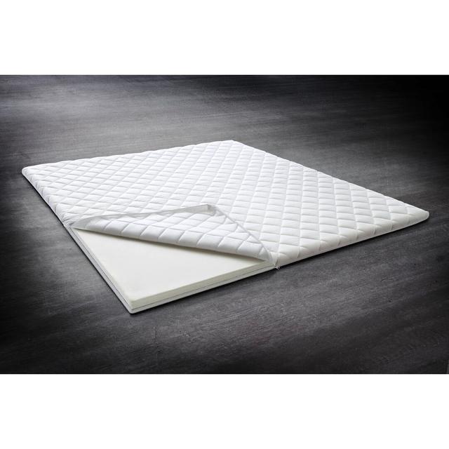 Schuyler Memory Foam Mattress Topper Symple Stuff Size: 14cm W x 200cm L on Productcaster.