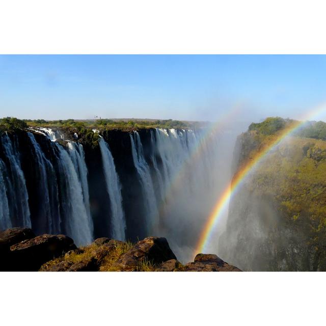 Victoria Falls by Nachosuch - Wrapped Canvas Print Alpen Home Size: 61cm H x 91cm W on Productcaster.