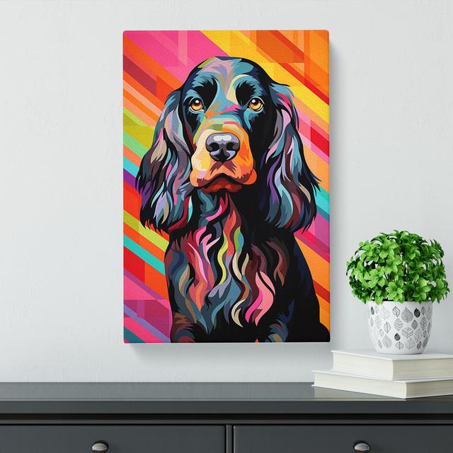 Cocker Spaniel Op No.2 - Print Marlow Home Co. Size: 60cm H x 40cm W x 3cm D on Productcaster.