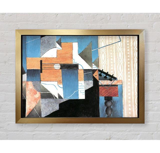 Juan Gris Guitar On A Table by Juan Gris - Single Picture Frame Art Prints Bright Star Size: 59.7cm H x 84.1cm W x 3.4cm D on Productcaster.