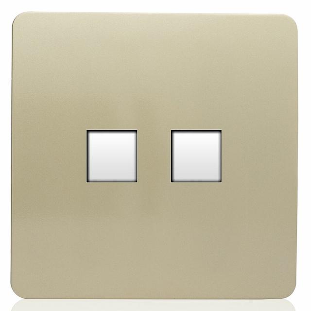 Zirconia Wall Mounted Socket Symple Stuff Finish: Champagne Gold on Productcaster.