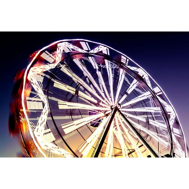 Ferris Wheel - Wrapped Canvas Photograph 17 Stories Size: 30cm H x 46cm W x 3.8cm D on Productcaster.