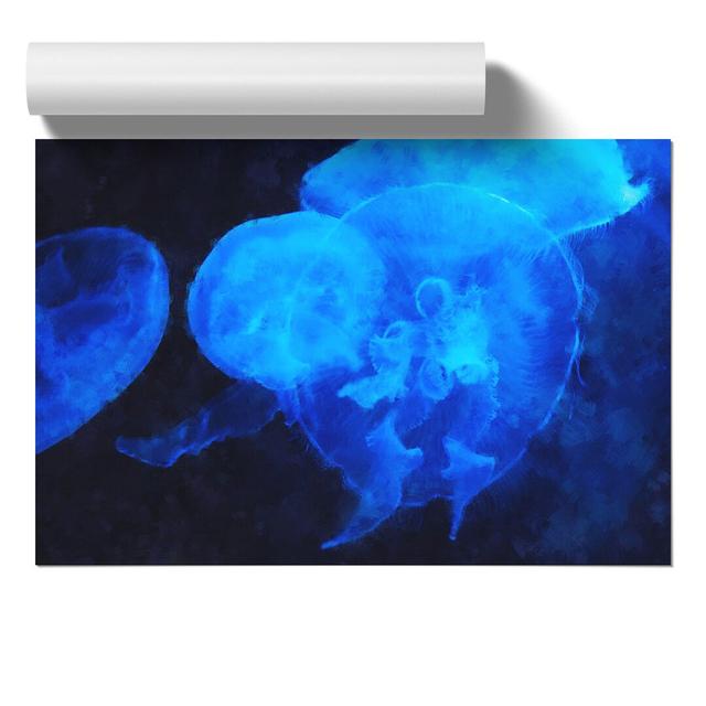 Jellyfish Vol.1 - Unframed Graphic Art East Urban Home Size: 21cm H x 30cm W x 0.1cm D on Productcaster.