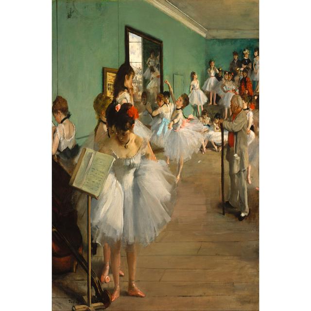 The Dance Class - Wrapped Canvas Art Prints Mercer41 Size: 91cm H x 61cm W on Productcaster.