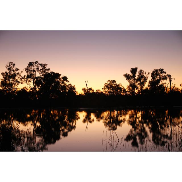 Murray River in a Morning by Totajla - Wrapped Canvas Photograph Latitude Run Size: 81cm H x 122cm W on Productcaster.