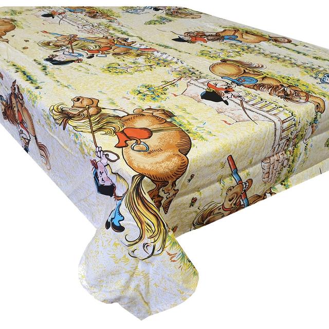 Pitman Tablecloth Latitude Run Size: 178cm W x 228cm L on Productcaster.