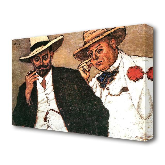 Lajos Und Odon by Joseph Rippl-Ronai - Wrapped Canvas Painting Print East Urban Home Size: 35.6 cm H x 50.8 cm W on Productcaster.