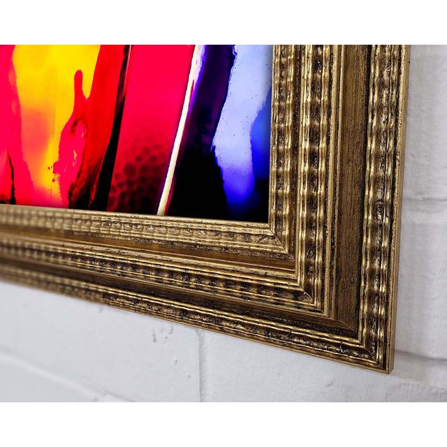 Glass Rainbow Framed Print Ivy Bronx Size: 59.1cm H x 84.1cm W x 3cm D on Productcaster.