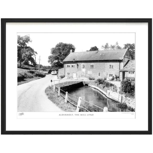 'Alderholt, the Mill C1960' by Francis Frith - Picture Frame Photograph Print on Paper The Francis Frith Collection Size: 40cm H x 50cm W x 2.3cm D on Productcaster.