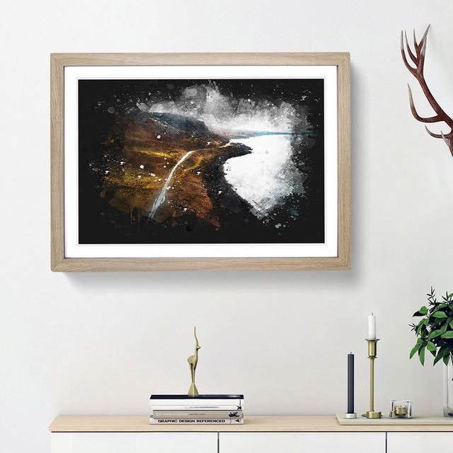 Coast of Isle of Skye in Scotland - Picture Frame Graphic Art Print East Urban Home Frame Option: Oak Framed, Size: 33cm H x 45cm W x 2cm D on Productcaster.