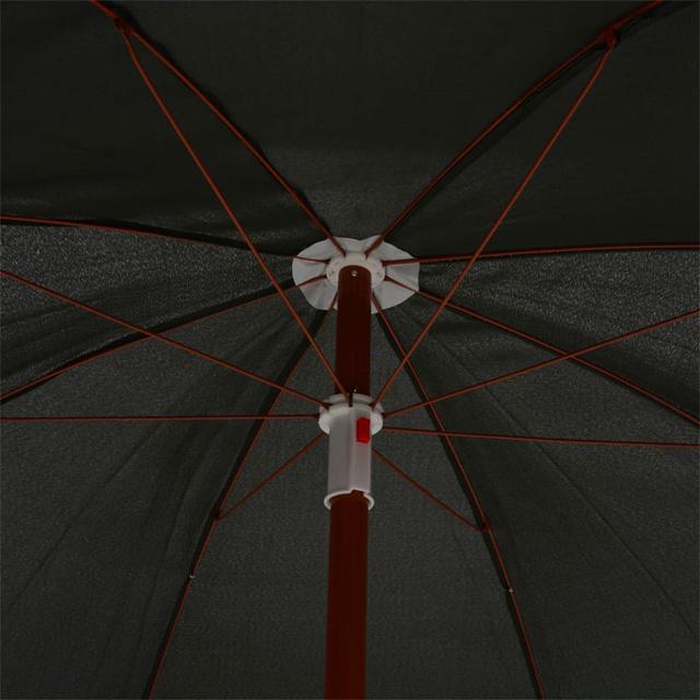 Emmalynn 155cm Market Parasol Freeport Park Fabric Colour: Anthracite on Productcaster.