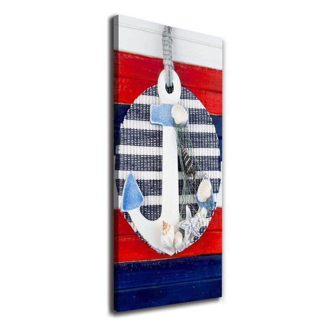 Anchor - Wrapped Canvas Art Prints Longshore Tides on Productcaster.