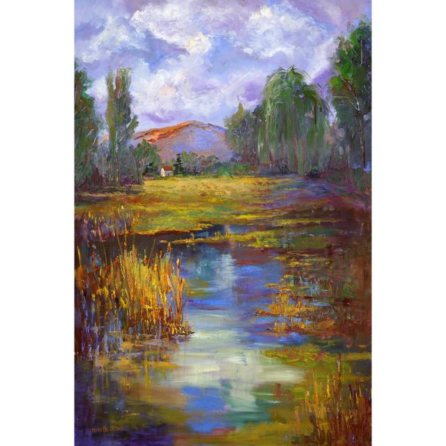 Still Waters - Wrapped Canvas Art Prints Rosalind Wheeler Size: 76cm H x 51cm W x 3.8cm D on Productcaster.