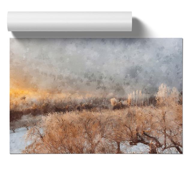 2561_Winter Forest Vol.3 Painting East Urban Home Size: 21cm H x 30cm W x 0.1cm D on Productcaster.