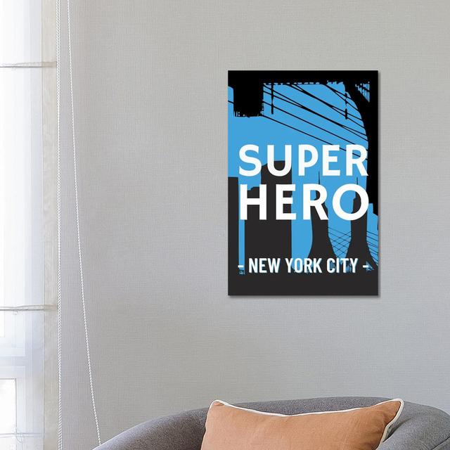 Superhero New York City Comic Maturi Size: 66.04cm H x 45.72cm W x 1.905cm D on Productcaster.