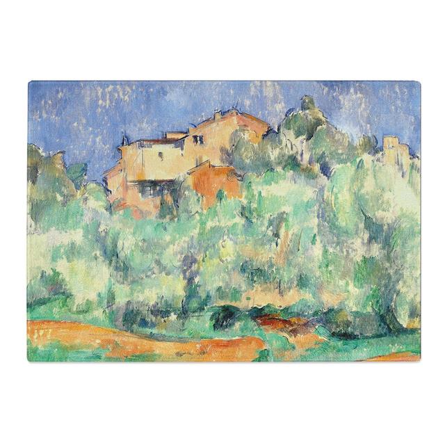 The Farm of Bellevue by Paul Cezanne Chopping Board East Urban Home Size: 20cm W x 28.5cm L on Productcaster.