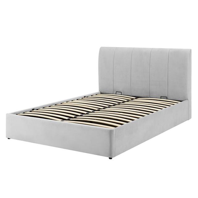 Kyson Upholstered Ottoman Bed Etta Avenue Size: Single (3') on Productcaster.