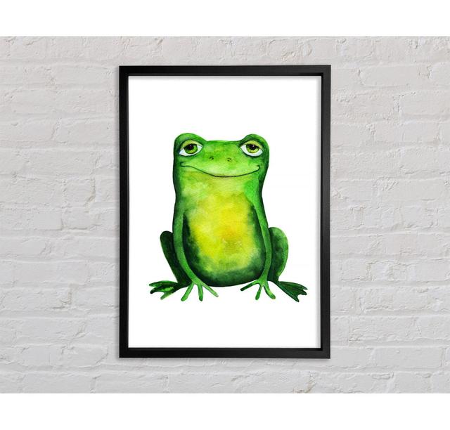 Dreamy Frog Framed Print Bright Star Size: 100cm H x 141.4cm W on Productcaster.