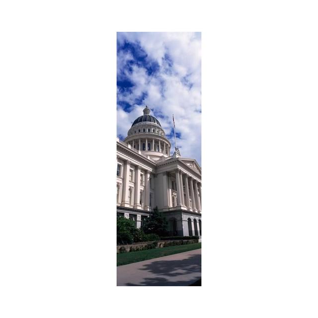 State Capital Sacramento CA USA - Wrapped Canvas Panoramic Photograph Ebern Designs Size: 121.92cm H x 40.64cm W x 3.81cm D on Productcaster.