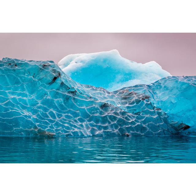 Iceberg In Lake, Iceland Ivy Bronx Size: 81cm H x 122cm W x 3.8cm D on Productcaster.