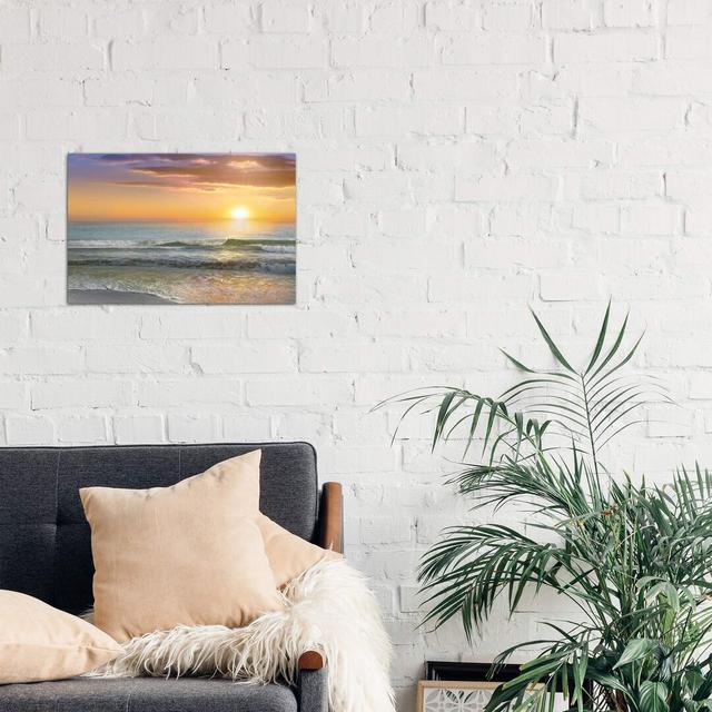 Dawn Rays - Print on Canvas East Urban Home Frame Option: No Framed, Size: 45.72cm H x 66.04cm W x 1.91cm D on Productcaster.