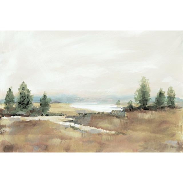 Amity Pond Neutral Crop - Wrapped Canvas Art Print Rosalind Wheeler Size: 81cm H x 122cm W on Productcaster.